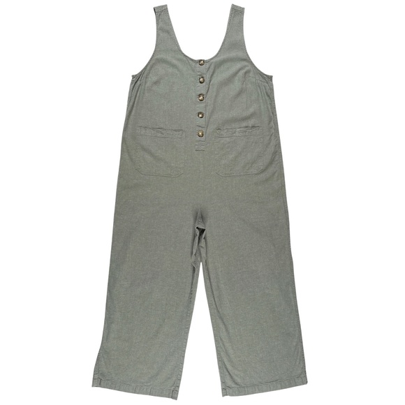 Marine Layer Hemp Blend Sydney Jumpsuit Size XL - Picture 2 of 11